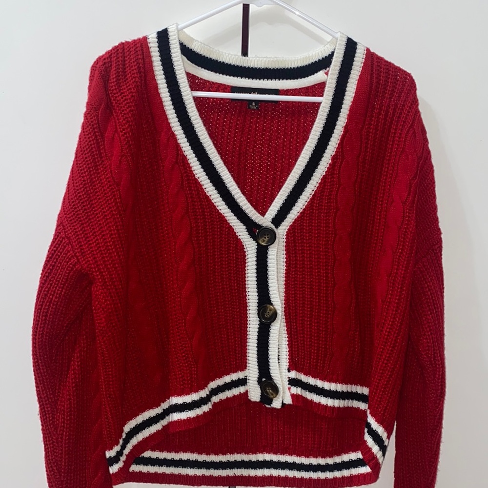 Women Knitted Crop Sweater